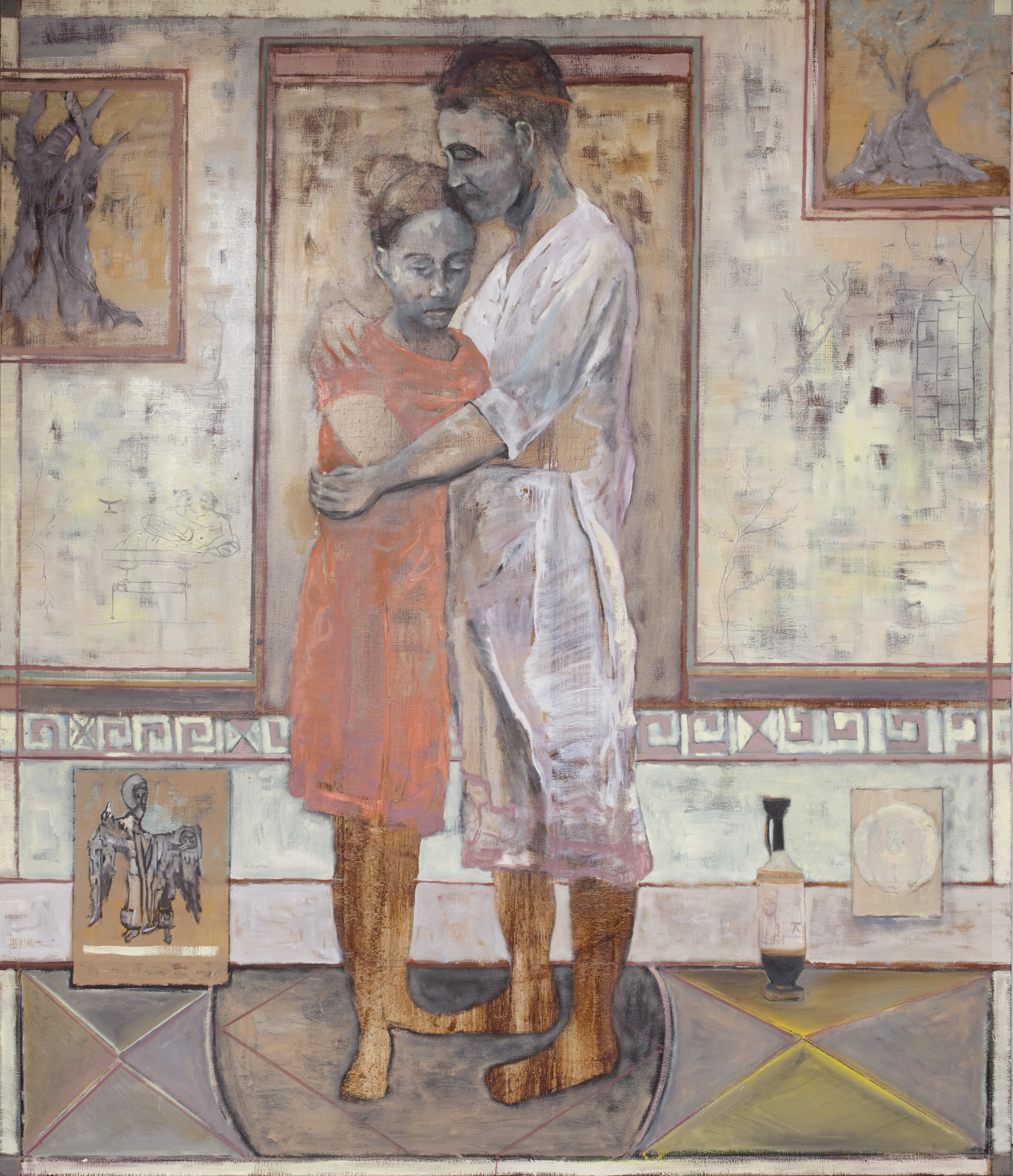 Sort jord. 2014. Olie på lærred (230x200)